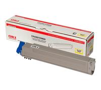 OKI cartouche de toner jaune 15000 pages pour C9600/C9800/C9850 - 42918913