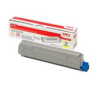 OKI cartouche de toner jaune 6000 pages pour C8600/C8800 - 43487709