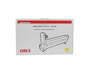 OKI DATA TYPE C6 42126605 JAUNE TAMBOUR - 15000 PAGES POUR C-5100N