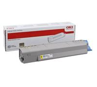 Oki Original 44059253 /, Premium Cartouche d'imprimante, Jaune, 10000 Pages
