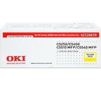 OKI Tambour d'image Jaune Original 42126670