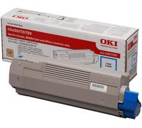 OKI Toner original, 43872307, cyan