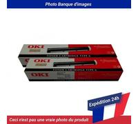 Okidata Type 6 Toner Black 2 Pack