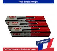 Okidata Type 6 Toner Black 3 Pack