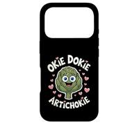 Okie Dokie Artichaut Artichaut Amateur de Nourriture Verte Coque pour iPhone 17 Pro