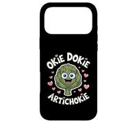 Okie Dokie Artichaut Artichaut Amateur de Nourriture Verte Coque pour iPhone 17 Pro Max