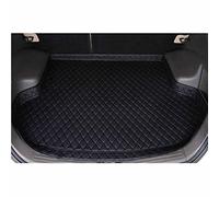 OKIIO Cuir Tapis Coffre Voiture pour Audi S6 2013-2023,sur Mesure PU Cuir Bac de Coffre ImerméAbles Cargaison Tapis AntidéRapant Housse Protection Intérieur Accessories,C/Black