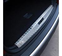 OKIIO Protecteur de Pare-Chocs Arrière en Acier Inoxydable pour Peugeot 3008 GT 2016-2022, Protection Seuil Couverture de Seuil de Coffre Arrière Anti-Rayures, Accessoires Auto