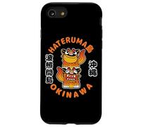 Okinawa Hateruma Shisa Lion Japon Anime Otaku Kanji Souvenir Coque pour iPhone SE (2020) / 7 / 8