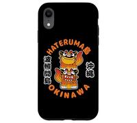 Okinawa Hateruma Shisa Lion Japon Anime Otaku Kanji Souvenir Coque pour iPhone XR