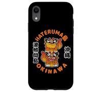 Okinawa Hateruma Shisa Lion Japon Anime Otaku Kanji Souvenir Coque pour iPhone XR
