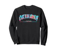 Okinawa Île Japon Uchinaanchu Ryukyu Bingata Sweatshirt