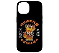 Okinawa Iriomote Shisa Lion Japon Anime Otaku Kanji Souvenir Coque pour iPhone 14