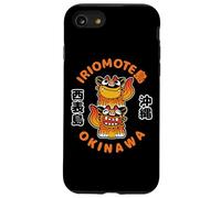 Okinawa Iriomote Shisa Lion Japon Anime Otaku Kanji Souvenir Coque pour iPhone SE (2020) / 7 / 8