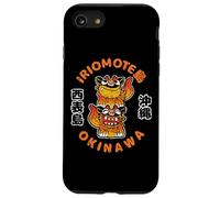 Okinawa Iriomote Shisa Lion Japon Anime Otaku Kanji Souvenir Coque pour iPhone SE (2020) / 7 / 8