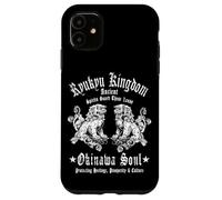 Okinawa Japan Souvenir Shisa Lions Ryukyu Islands Japonais Coque pour iPhone 11