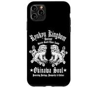 Okinawa Japan Souvenir Shisa Lions Ryukyu Islands Japonais Coque pour iPhone 11 Pro Max