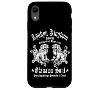 Okinawa Japan Souvenir Shisa Lions Ryukyu Islands Japonais Coque pour iPhone XR