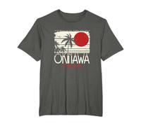 Okinawa Japon Holiday Nihon Nippon Ikigai Rétro Vintage T-Shirt