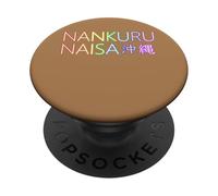 Okinawa, Japon, Nankuru, Naisa, Arc-en-Ciel PopSockets PopGrip Adhésif