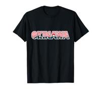 Okinawa Japon Sakura Vintage Mount Fuji Japonais T-Shirt