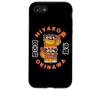 Okinawa Miyako Shisa Lion Japon Anime Otaku Kanji Souvenir Coque pour iPhone SE (2020) / 7 / 8