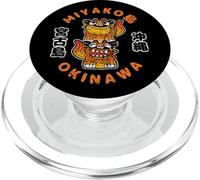 Okinawa Miyako Shisa Lion Japon Anime Otaku Kanji Souvenir PopSockets PopGrip pour MagSafe