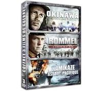 Coffret 3 Films de Guerre-Okinawa + Rommel, Le stratège du 3ème Reich + Kamikaze-assaut dans Le Pacifique