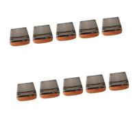 Okiyakusama 10 Pièces Couvre-poignées de Canne à Pêche Protection Embout de Canne Antidérapant Moulée Caoutchouc Souple Adaptés Pêche Bateau Rocher Voiture, 3.2 Cm X 2.6 Cm