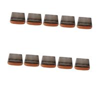 Okiyakusama 10 Pièces Couvre-poignées de Canne à Pêche Protection Embout de Canne Antidérapant Moulée Caoutchouc Souple Adaptés Pêche Bateau Rocher Voiture, 4cmx2.9cm