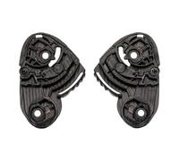 Okiyakusama 2 Pièces Base de Visière de Casque, Pièces de Rechange pour Base de Casque, Installation Facile, Plaque Latérale pour MT Kre SV