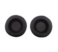 Okiyakusama 2 Pièces Coussin d'oreille de Remplacement Coussins pour Écouteurs Mousse à Haute Élasticité Similicuir Doux Compatible pour Audio Technica SJ33 S, Noir