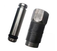 Okiyakusama 2X Cric Horizontal Hydraulique Universel Générique pour Voiture 2T, Pompe à, Pièces de Vérins Horizontaux, Petit Cylindre, Piston, Accessoires