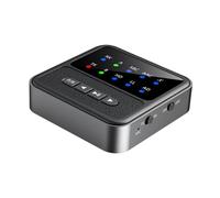 Okiyakusama Adaptateur Audio sans Fil BT 5.4 Transmetteur Récepteur Double Mode Affichage Réduction Bruit Prise RCA 3.5mm aux Autonomie Prolongée Adapté aux