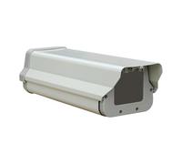 Okiyakusama Boîtier caméra blanc extérieur, pièces rechange robustes pour intérieur, visibilité claire, installation facile, accessoires compatibles, 10 Pouces