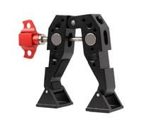 Okiyakusama Camera Arm Clamp Bras Réglable Pince de Maintien Support Multifonction Montage Universel Aluminium pour Appareil Photo Lumière Micro Adaptée Photograp, Rouge