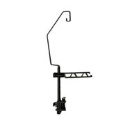Okiyakusama Camping Lantern Stand Porte-Lampe Suspendu Crochet Aluminium Compact Adapté Au Camping Pêche Randonnée Jardin Intérieur Extérieur, Poteau Court 21 Cm