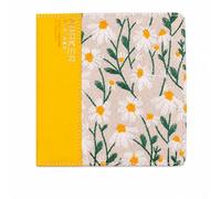 Okiyakusama Carnet Croquis Feutres 200 g/, Cent douze pages, Feuilles Blanches, Étus composition, Pour étudiants en art, Jaune【Petite marguerite】, style to 2