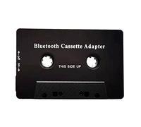 Okiyakusama Cassette Adaptateur Bluetooth pour Cassette Aux Convertisseur MP3 Lecteur Audio Stéréo Batterie Lithium Port USB Intégré Adapté Aux Voitu, Le Noir