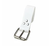 Okiyakusama Ceinture de de Plongée Ceinture Réglable Silicone Attache Acier Inoxydable Détachement Rapide Adaptée Apnéistes Nageurs Mer Expérience Sous-marine Activités Loisir, Blanc