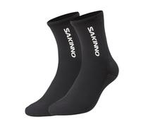 Okiyakusama Chaussettes de Plongée Néoprène Thermiques Chaussettes Antidérapantes Séchage Rapide Fonction Protectrice Polyvalente Convient Plage Plongée Surf, Noir, Je