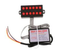 Okiyakusama Contrôleur de Klaxon de Voiture, Unité de Contrôle du Son, Klaxon électrique Premium 12-24V, Haut-Parleur Divers Effets Sonores pour Bateau Marin et C, 12 Son