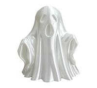 Okiyakusama Couvercle de Crochet de Remorquage Cache D'Attelage et Bouchon Protecteur Thème Halloween avec Capuchon Décoratif en PP Adapté pour Voitures et Camion, Blanc