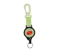 Okiyakusama Diving Retractor Sangle Rétractable Attache Clip Plongée Crochet Acier Inoxydable Étirable pour Fixation Masque Accessoires Convient pour Plongée Nata, 31