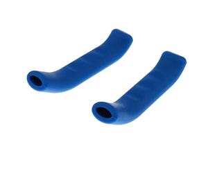 Okiyakusama Ensemble de 2 Protège-leviers de Freins de Vélo, de Poignées, Manchons de Protection Antidérapants pour Une Utilisation Quotidienne à Vélo, Bleu, comme décrit