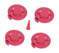 Okiyakusama Ensemble de 4 Pièces Comprenant Un Capuchon de Protection pour Cartouche, Une Housse de Protection en Nylon, Un Insert de Pompe en Velours et Une Ferm, Rouge