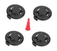 Okiyakusama Ensemble de 4 Pièces Comprenant Un Capuchon de Protection pour Cartouche, Une Housse de Protection en Nylon, Un Insert de Pompe en Velours et Une Ferm, Noir