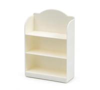 Okiyakusama Étagère Miniature pour Maison Poupée, Accessoire Fonctionnel, Étagère Présentation, Organisation Jouets, pour Petits architectes