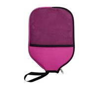 Okiyakusama Étui pour Raquette de Pickleball, Porte-Raquette, Housse Universelle avec Fermeture éclair, en Néoprène Résistant, Protection Pratique pour Le, Rose Profond