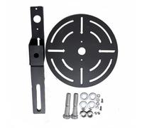 Okiyakusama Gym Training Ball Target Cible de Lancer Support de Frappe en Acier Plaque d'Entraînement Installation Rack Adaptée à l'Entraînement en Salle Séances sur Rack, pour Trou De 18 Mm